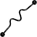 Wave Black Industrial Project Bar 40mm