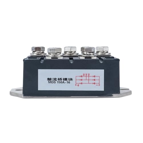 Pont de diodes triphasé 1600V MDS150A à haute isolation thermique