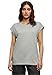 Produktbild Urban Classics Damen T-Shirt Ladies Extended Shoulder Tee, T-Shirt mit überschnittenen Schultern, aus Baumwolle, erhältlich in vielen Farben, Grey, XL