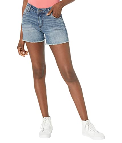 KUT from the Kloth Gidget Fray Shorts in Bringing Bringing 6 at