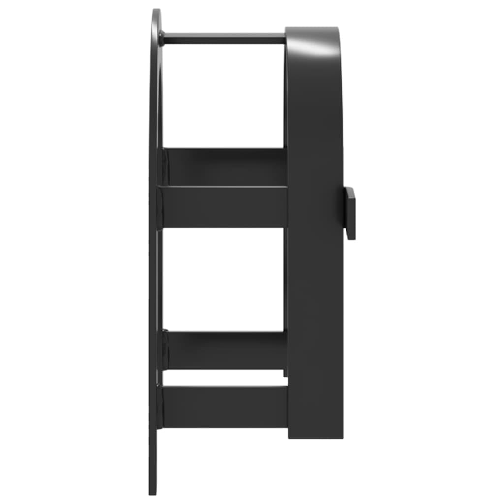 Mangloder - Soporte de pared para caballos, color negro, hierro, accesorios para caballos, almacenamiento para riendas, cabestro y accesorios, resistente y versátil para establo, granero y garaje