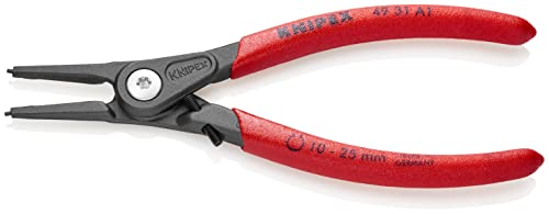 Image of Knipex 49 31 A1 Circlip Pliers for external circlips 10-25mm in grey