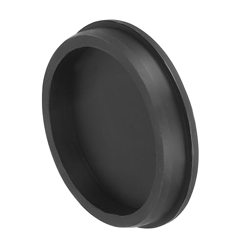 Image of UXCell High Temp Silicone Plug Mount - Dia 87mm /3.42 inch T Shaped Rubber Stopper - Waterproof & Sealing Plug - Black (OD 92mm) - Pack of 1