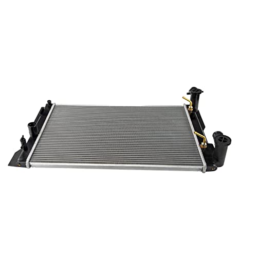 Image of KAX Radiator, 13106 OE Style Bolt-On Aluminum Core Radiator Replacement Corolla 2009-2013, Matrix 2009-2013, 23-5 /8 inchW, 14-9 /16 inchH, 1-5 /16 inchInlet, 1-5 /16 inchOutlet