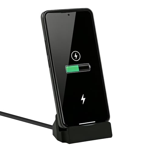 Dockingstation Ladestation USB C Handy Ladestation Dockingstation für Smartphones stabile Ladestation Handy mit verstellbarem Anschluss Tischladestation für Büro & Nachttisch