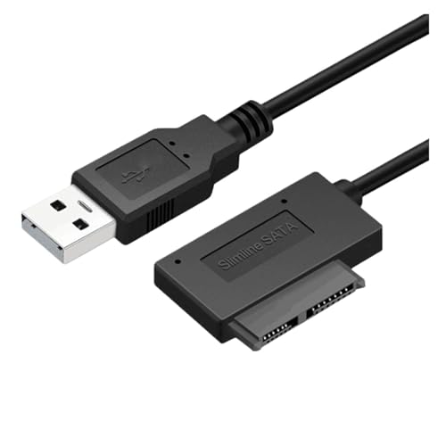 Cable adaptador USB 2.0 a Mini SATA II 13 pines miniatura 2