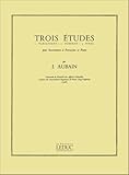 3 ETUDES PERCUSSIONS ET PIANO