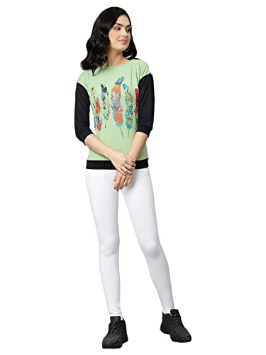 Image of DHRUVI TRENDZ Animal Print Regular Fit Jeans Korean Western Tops for Women Stylish