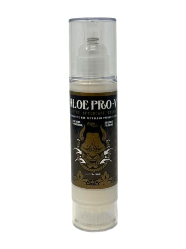 Espuma de Aloe Vera para Cuidado de Tatuajes  (100g)