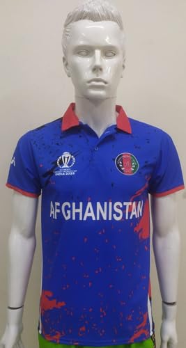 Image of Afghanistan 50 Over World Cup Jersey 2023 (Half Sleeves)