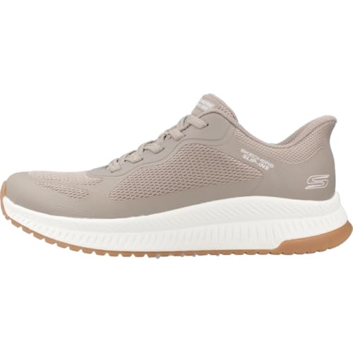 Image of Skechers Womens Hands Free Slip-ins Bobs Squad 4 - Staple Look
