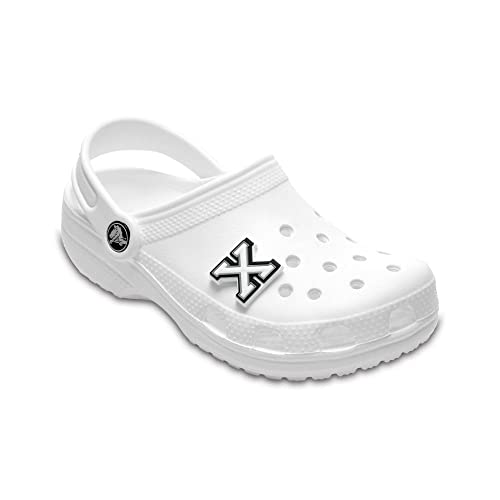 Image of Crocs Unisex-Adult Jibbitz Shoe Charms - Letter Shoe Charm Singles, Cute Crocs Charms for Girls and Boys