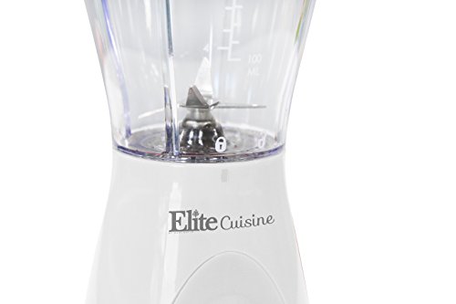Elite Cuisine EPB-2570W Maxi-Matic Personal Drink Mixer, White