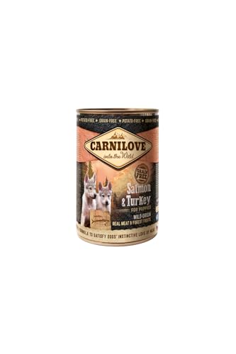 Carnilove Saumon & Dinde Saumon sans Grains Chiots Dinde 400 g
