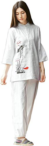Tenue de méditation Zen pour femme, vêtement de Kung Fu en coton