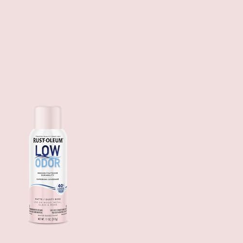 Image of Rust-Oleum Low Odor Premium Spray Paint, 11 oz, Matte Dusty Rose