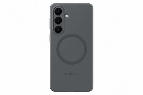 Samsung Silicone Magnet Smartphone Case EF-ES947 Hülle für das Galaxy S26+ Handy-Hülle mit Magnetring zur Anbringung von Zubehör Silikon Schutz Case stoßfest dünn und griffig Black