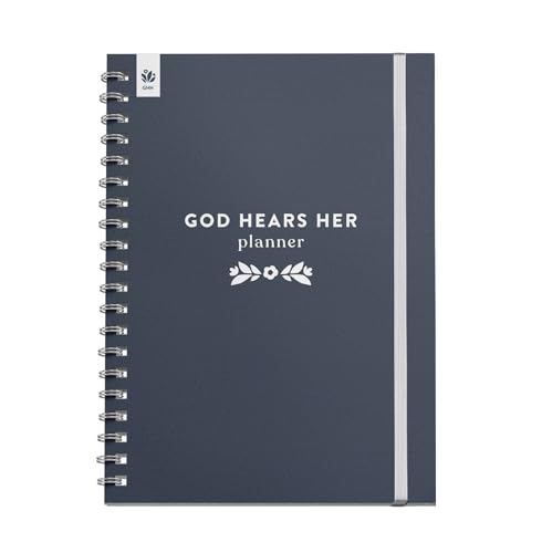 God Hears Her Undated Weekly Planner: Inspirational Christian Planner