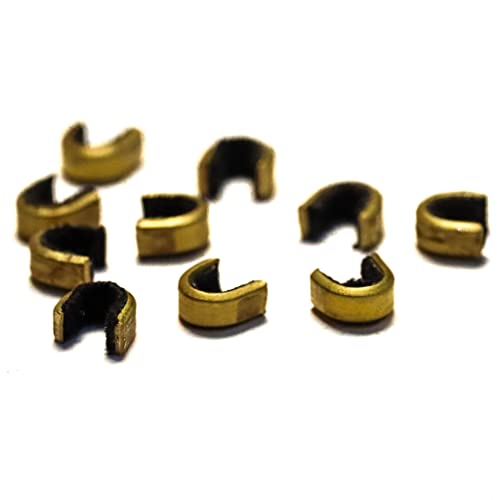Shatterproof Archery Nock Points (20 Nocks) Brass Nocking Points Clamp On For Compound And Recurve Archery #TOP2