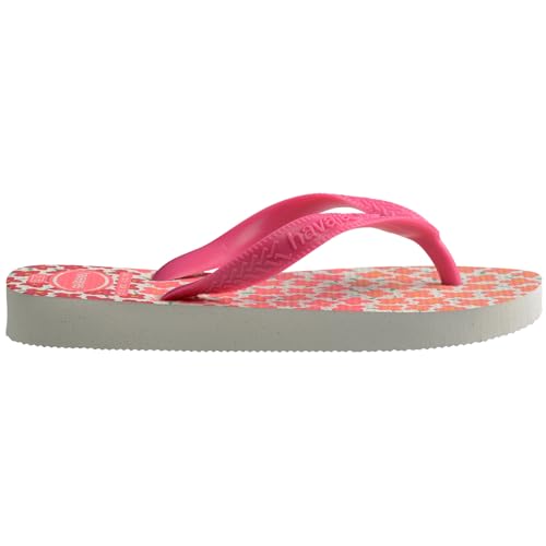 Havaianas Kids Flores - Kids' Summer Sandals for Girls, 3-4 Big Kid3