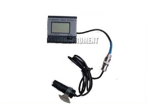 Mini pH-mètre électronique Gowe avec électrode remplaçable et transformateur secteur