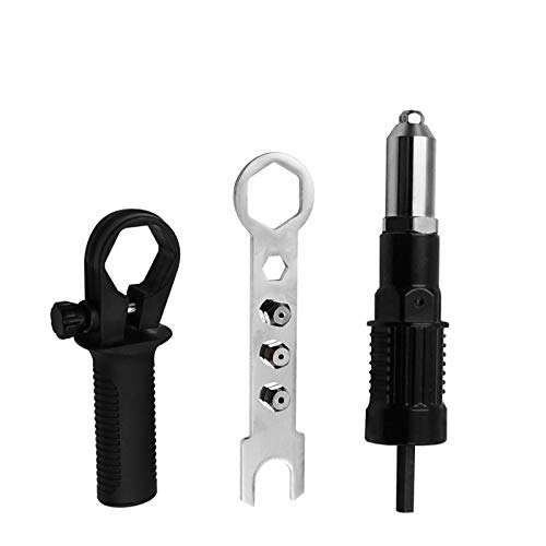 Sculpture L'outil du Bois Électrique Rivet Rivetage Outil 2.4mm-4. 8mm Adaptateur sans Fil Rivetage Drill Drill Adaptateur Rivetage Insérer écrou Outil Lathe Tool Set
