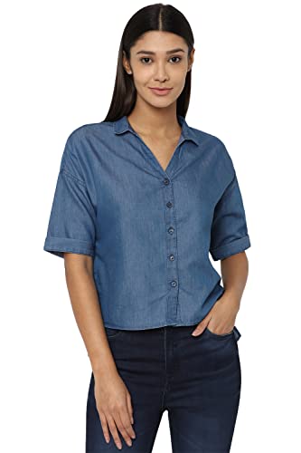 Image of Van Heusen Women Lounge T-Shirt - 100% Super Combed Cotton - Round Neck, Short Sleeves
