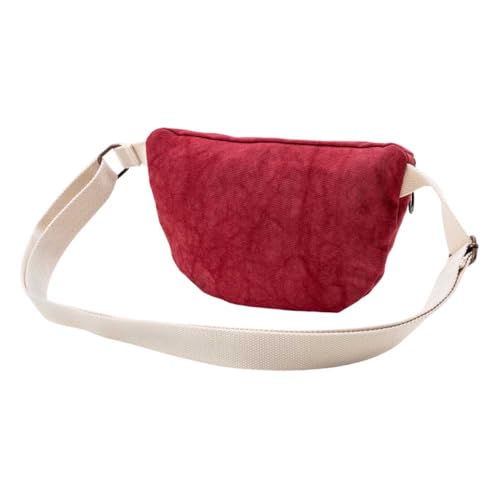 Levi's Devon Crossbody Bag, Damen Gürteltasche, MEDIUM RED,