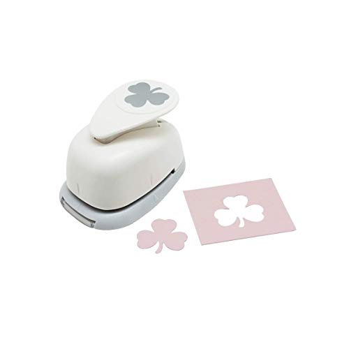 Bira 1 inch Shamrock 1 Lever Action Craft Punch, St. Patrick’s Day Punch, for Paper Crafting Scrapbooking Cards Arts