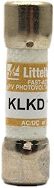 Littelfuse Brand KLKD 2-1/2 (KLKD 2.5A) 2.5 Amp Midget Fast Acting Fuse 600Vac