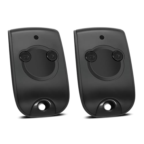 (Pack de 2 Télécommande pour Portail et Garage 433 MHz – Compatible avec S0MFY 1841026, 2401539 Émetteur Canaux - s'applique à Portails Automatiques...