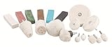pasta blanca para pulir marmol diversey Apto para muchas aplicaciones Blue Spot Tools Aluminio Kit de Pulido de Fieltro Compuesto de fregona pulidora Juego de Ruedas de Acero Giratorio