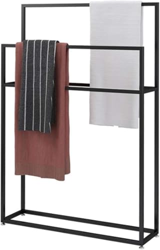 Kanduo KA-3456 Freistehender Handtuchständer Schwarz