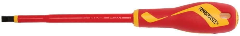 Teng Tools 3mm x 100mm 1000 Volt Insulated Flat Type Screwdriver - MDV822N
