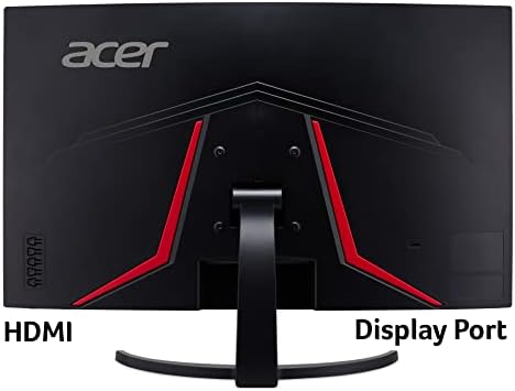 Acer ED320QXbiipx 32 inch Full HD Curved Monitor (VA Panel, AdaptiveSync, 240Hz, 1ms, DP, HDMI, Black)
