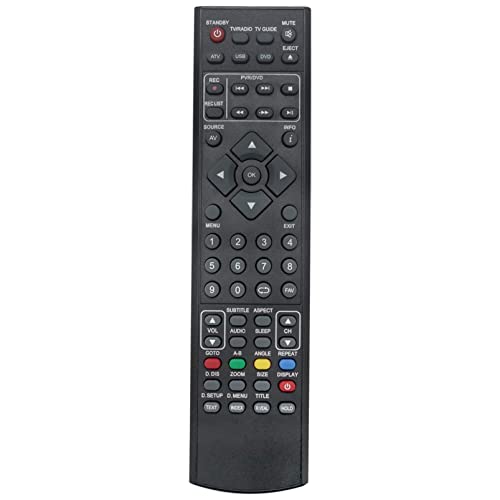 ALLIMITY Remote Control Replace fit for UMC Blaupunkt E-Motion TV 185/194G-GB-TCUP-UK 23/194G-GB-FTCUP-UK U215/98G-GB-FTCUP-UK X32/69G-GB-FTCUP-UK M23/28E-GB-FTCUP-UK M32/74G-GB-TCUP