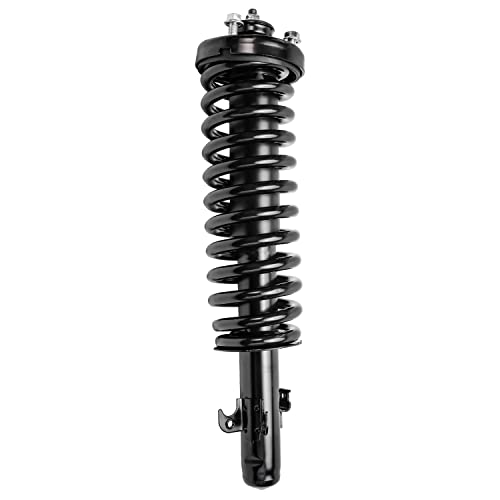 Image of Detroit Axle - Pair Front Struts for 1990-1993 Honda Accord 1991 1992 2 Ready Struts w /Coil Spring Assembly Replacement Suspension Quick Install Ready Struts Shocks Assembly