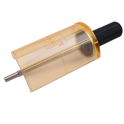 RaceWax Wide Ski RotoBrush 150 mm Detachable Axle Handle Shield - (PB-1551)