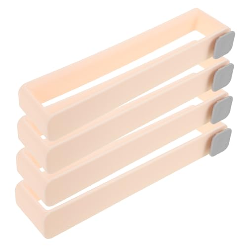 Hohopeti 4pcs Wall Mount Shoe Rack No Punching Design Versatile Storage for Slippers Towels Pot Lids Easy Installation Space Saving Organizer