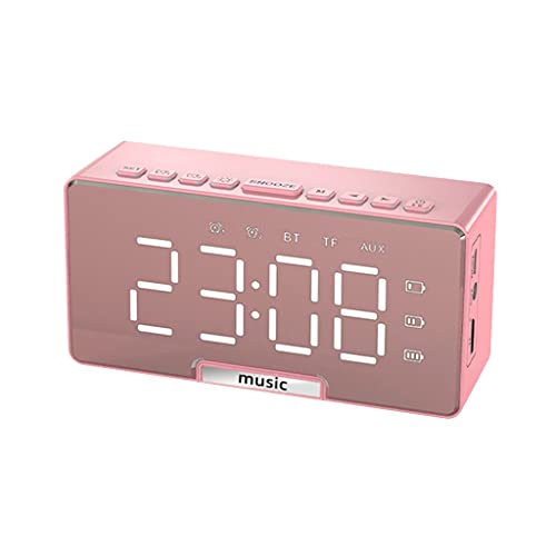 Horloge numérique double alarme et réveil musical LED pour la maison