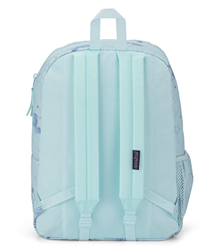 Image of JanSport Cross Town Backpack 17 inch x 12.5 inch x 6 inch - Simple Bag for Everyone with 1 Main Compartment, Front Utility Pocket - Premium Class Accessories - Sparkle Stars