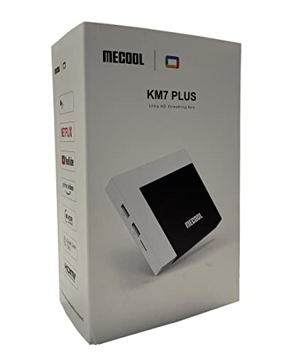 Android 11.0 Tv Box, Km7 Plus Netflix 4K Amlogic S905Y4 Av1 Ultra 4K Hdr 2Gb Ram 16Gb Rom Support 2.4G/5.0G Wifi Bt 5.0 Set Top Tv Box Compatible With Google #TOP5