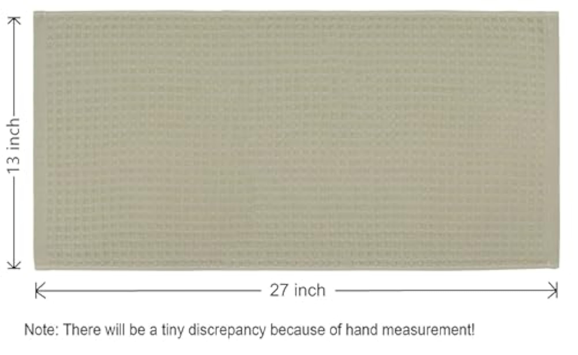 Mia's Dream Cotton Bathroom Hand Towels Set, 3 Pack