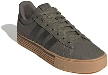 adidas Men's Daily 4.0, Olive Strata/Shadow Olive/Gum, 10.5 — view 4