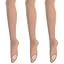 3 Pairs Natural Nude
