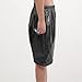 NATHGAM Girls Boys Metallic Shorts High Waist Straight Leg Y2k Dance Shorts Streetwear Kid Athletic Party Performance Outfits