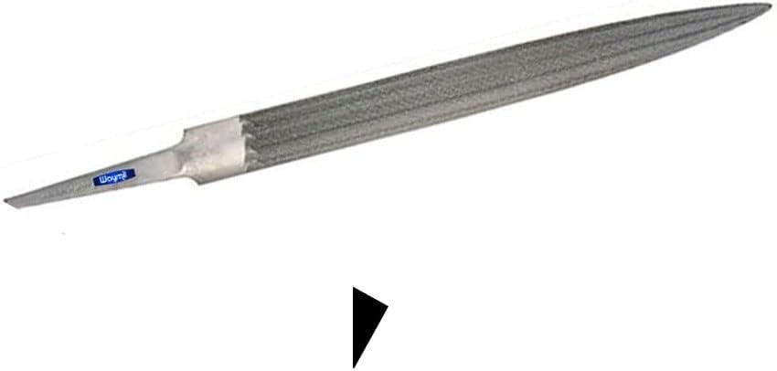 Half Round 6” Precision File Cut 0 Jewelry, Metalsmith Slim Ring File Made in Switzerland for Smoothing The Interior of Ring Shanks