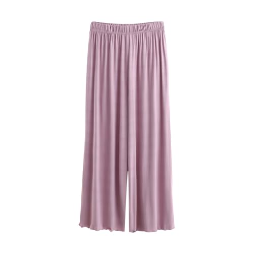 Pantalon ample à enfiler en textile premium tombé fluide élégant
