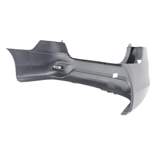 Image of FitParts Compatible with Nissan Sentra 2016-2018 Rear Bumper Cover | Primed, Without Parking Sensor Holes, Sedan, Ready to Paint, OEM 850223YU0J, NI1100312