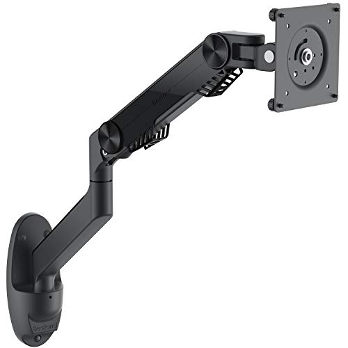 Bestand Aluminum Single Monitor Stand - Monitor Mount for LED LCD,Up to 32 inches Screen (S3 Grey)